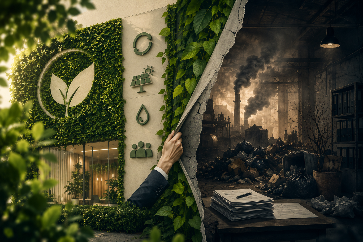 Green Words, Grey Deeds: Reading Between the Lines of India's Sustainability Communication